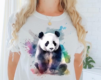 Panda Shirt, Panda Lover T-Shirt, Cute Panda Shirt, Kawaii Panda Shirt, Funny Animal Shirt, Panda Gift, Animal Shirt