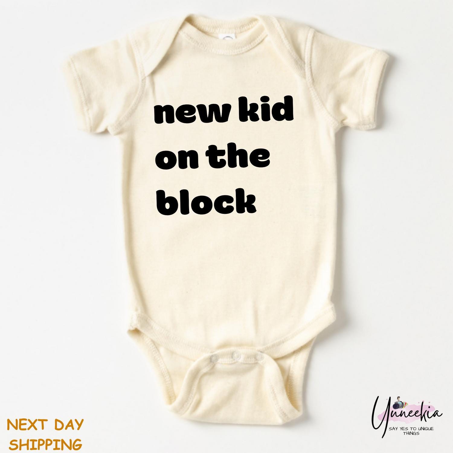 New kid on the block baby onesie sale