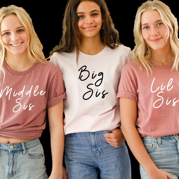 Custom Name Matching Sister Shirts, Funny Personalized Sisters T-Shirts, Family Vacation Tees