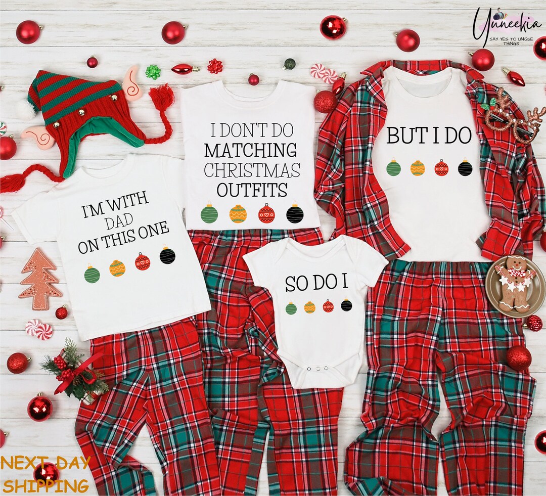 Funny Family Christmas Shirts 2024 Personalized Family Etsy