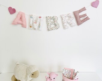Lettre Tissu Enfant Etsy France Lettre Tissu Enfant Etsy France