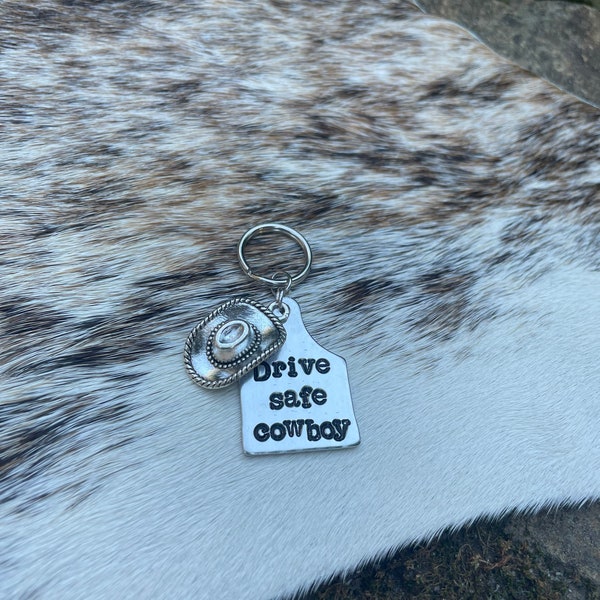 Drive Safe Keychain Etsy