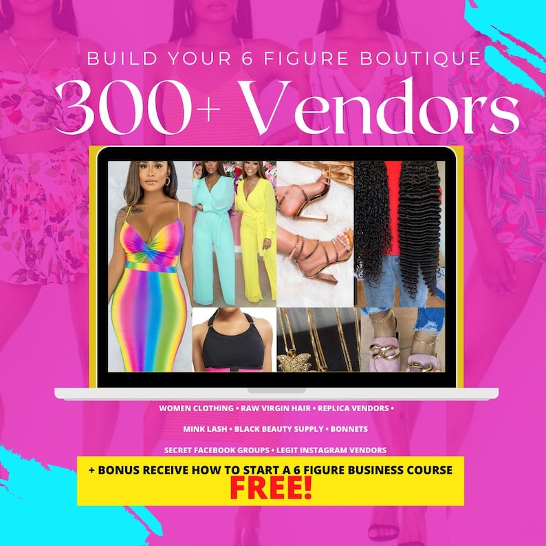 300 Vendor List Bundle Wholesale Vendors Clothing Vendors Etsy