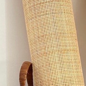 Square Mesh Rattan Radio Weave pre woven canning Cane webbing - W24”inches x 12”/24”/36”/48”/ 60” / 72” premium