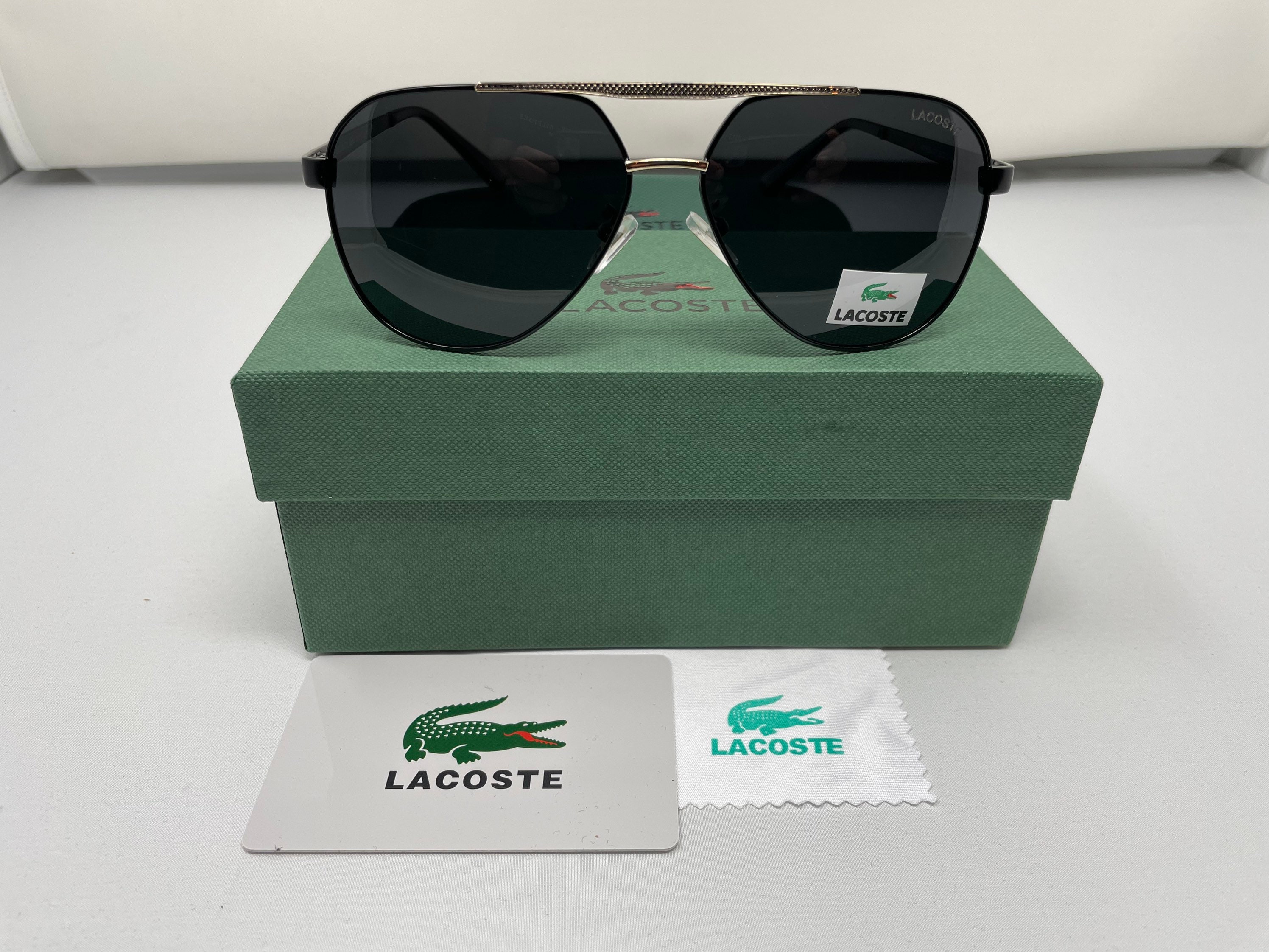 Citron udbrud trend New LACOSTE Sunglasses Goldfish Frame - Etsy