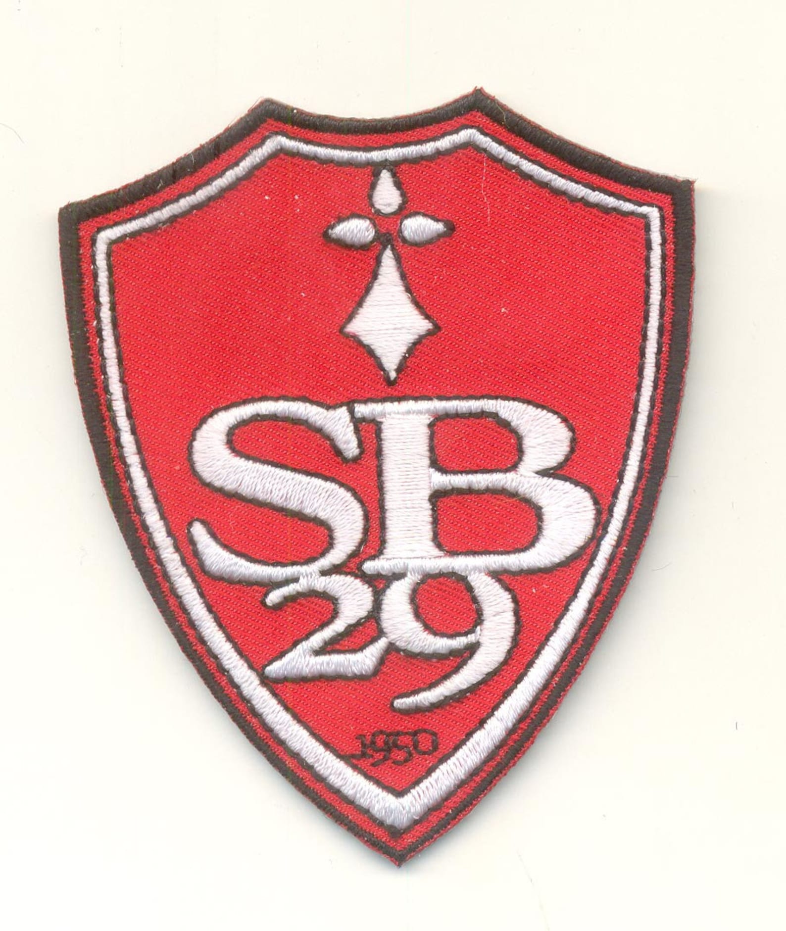 Stade Brestois 29 Aufnäher 2er Set - 8x6.5cm Football Club Patch