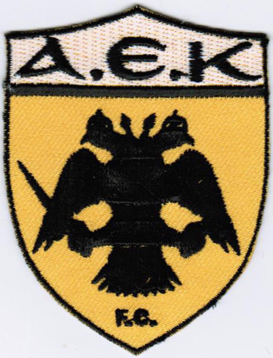 AEK Athens FC Greek Greece Football Soccer Badge Iron On | Etsy 