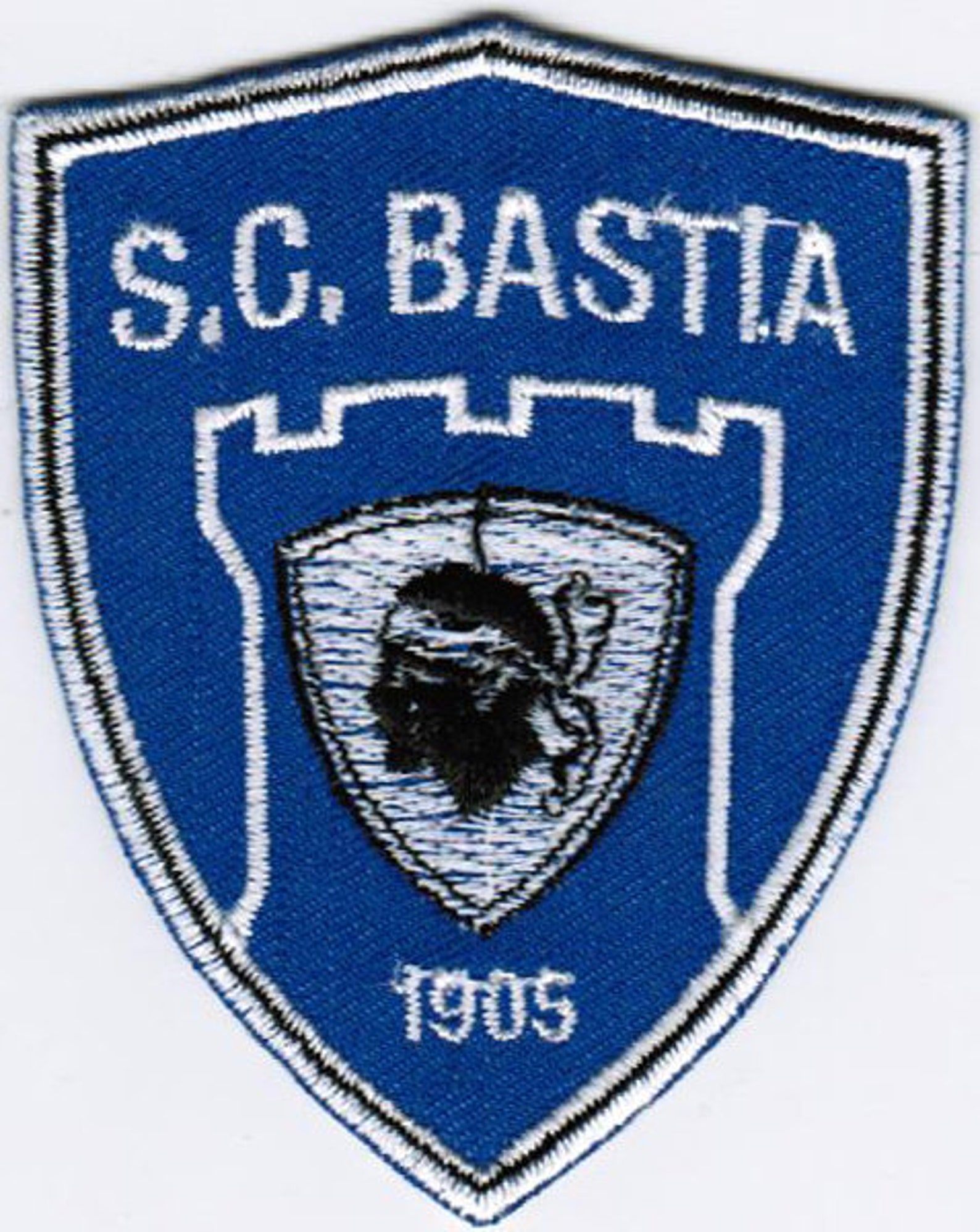Ligue 1 SC Sporting Club de Bastia Football Soccer Badge Iron | Etsy 