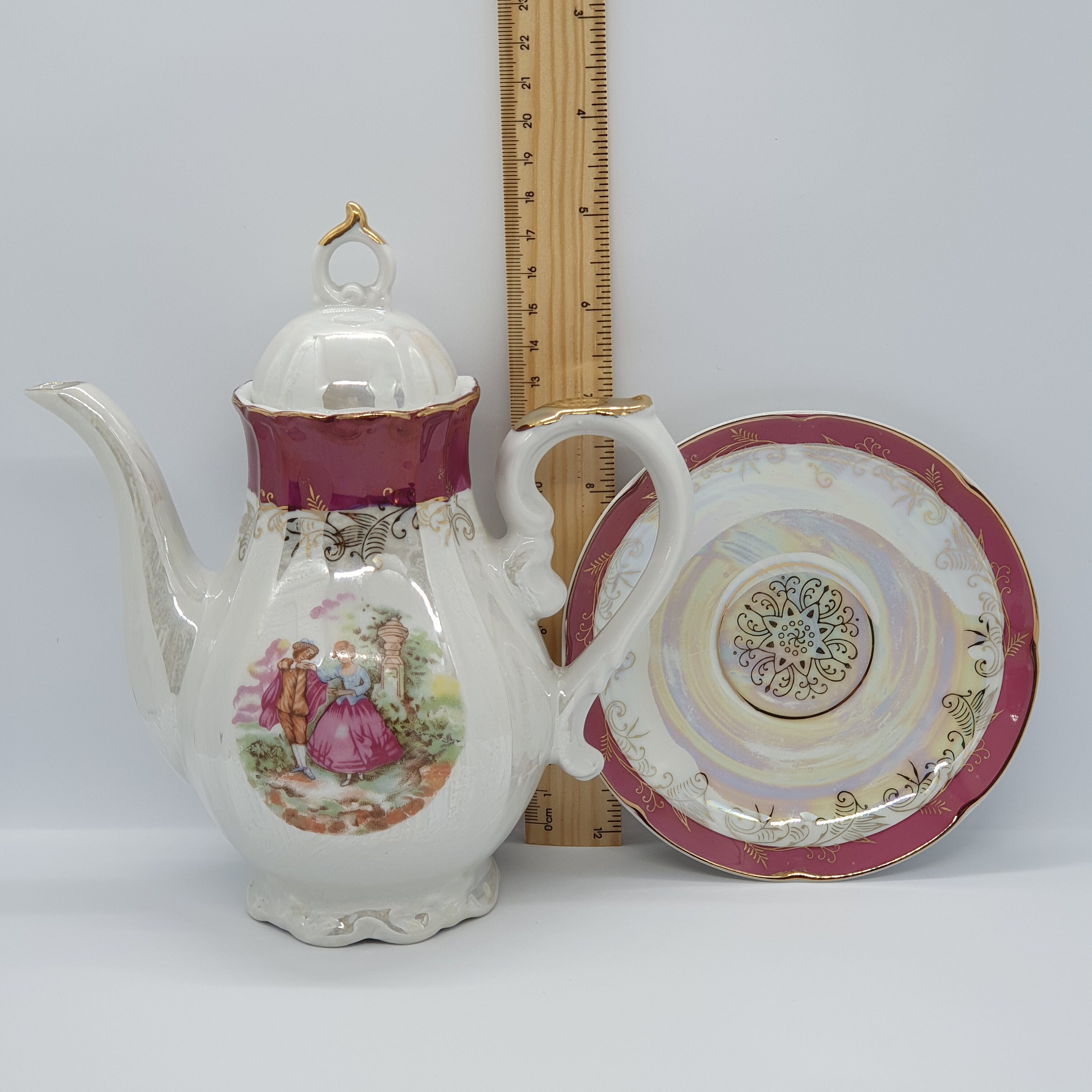 Vintage Porcelain China Tea or Coffee Set / Lusterware / Etsy