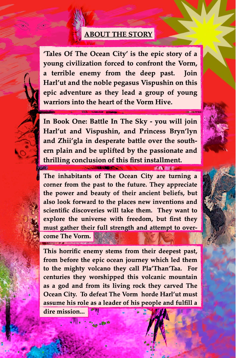 Tales of the ocean city buch one battle in the sky etsy de