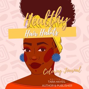 Healthy Hair Habits Coloring Journal