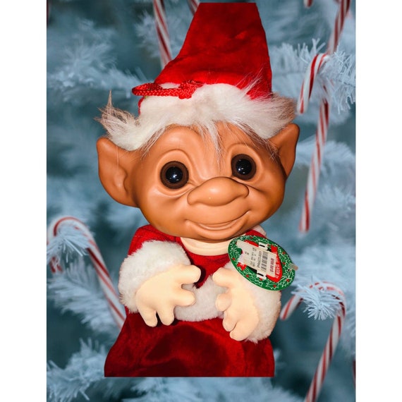 Norfin Big Head Troll Doll Christmas Stocking Troll Stocking