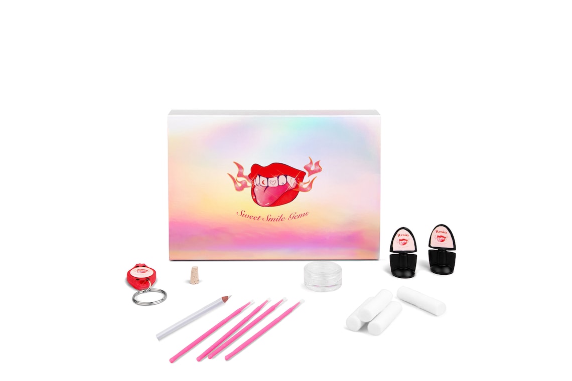 Professional DIY Tooth Gem Kit Teeth Gems Swarovski Kit Etsy