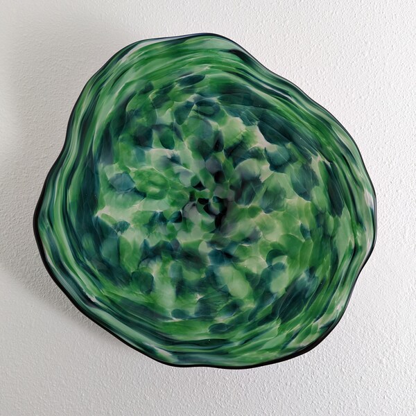 Blown Glass Wall Art Etsy