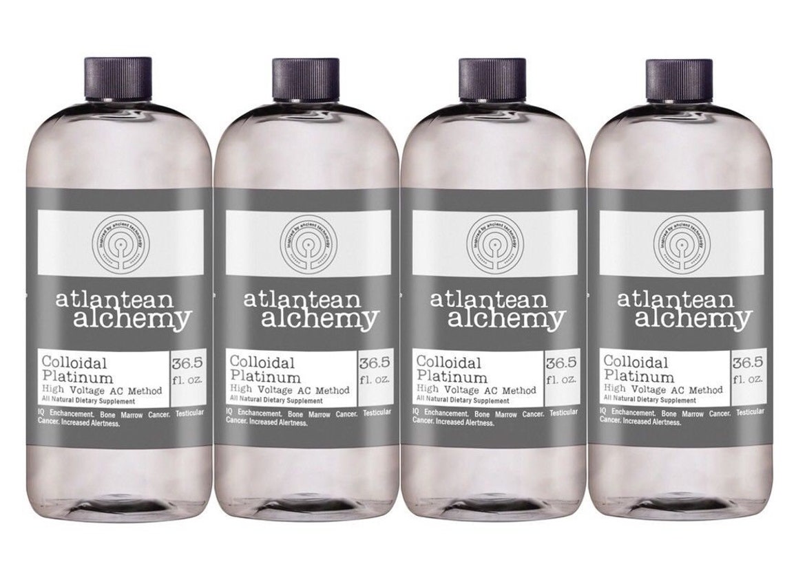 Colloidal Platinum 436.5oz Bottles Etsy