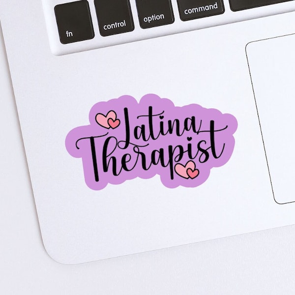 Latina Therapist Vinyl Sticker