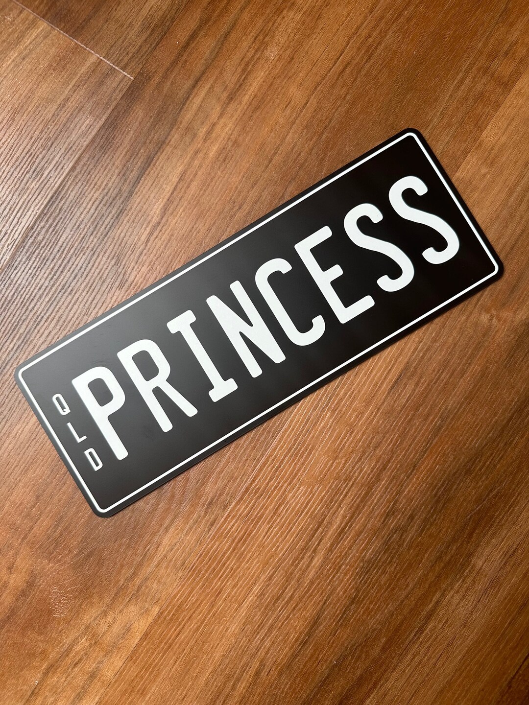 Custom Novelty Number Plate / License Plate 350mm X 130mm Acrylic Toy