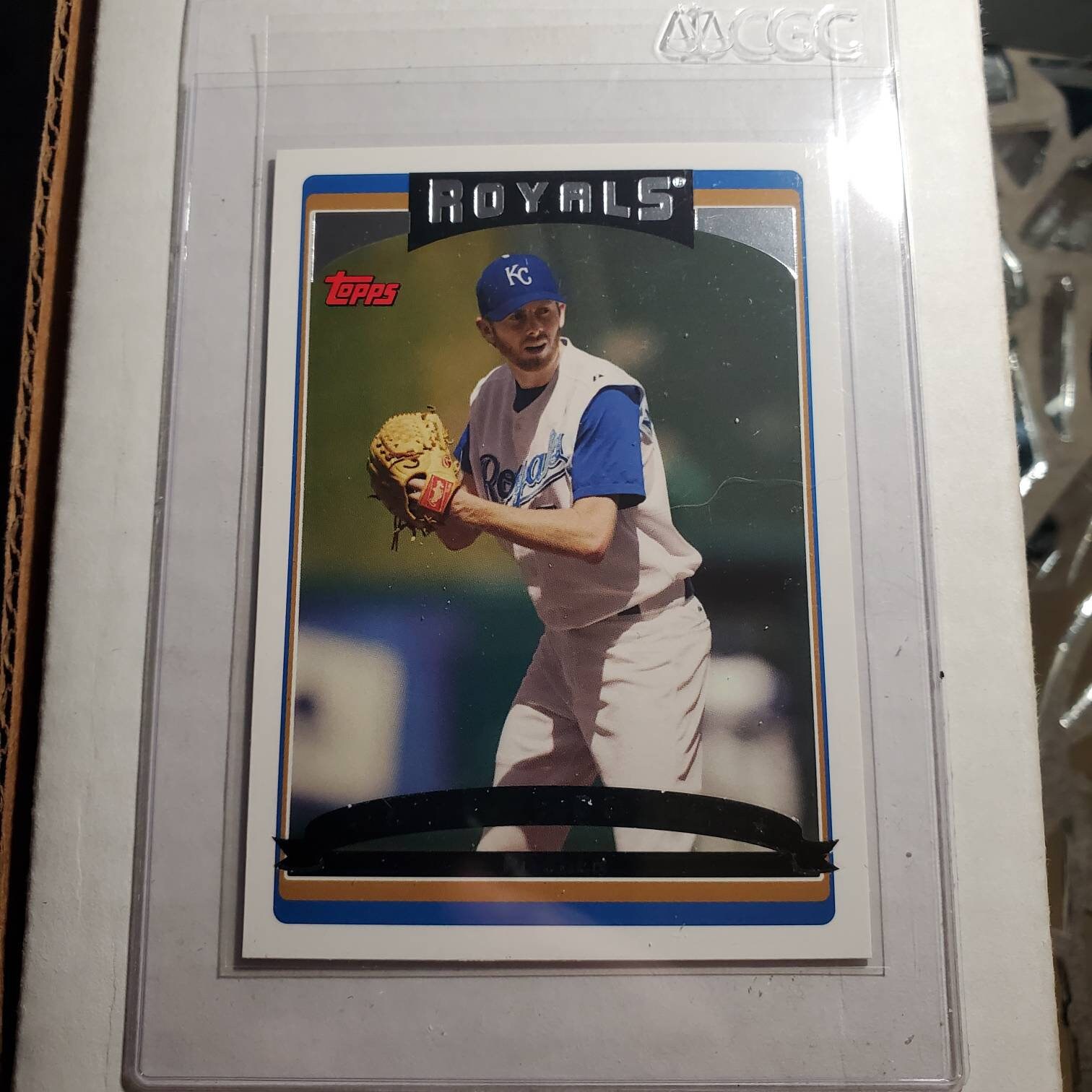 2006 Topps Mike Macdougal Card 32 Foil Letter Etch Error - Etsy