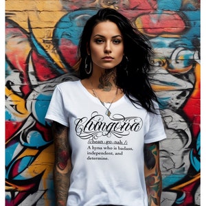 Chingona T Shirt digitale download * Dtf, Dtg, sublimatie, zeefdruk * T-Shirt Design!!!