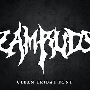 Zamruds - Tribal Font