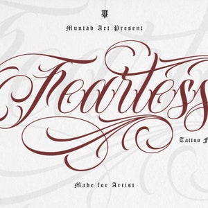Fearless Lettering - Etsy