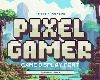 Pixel Gamer Retro Font