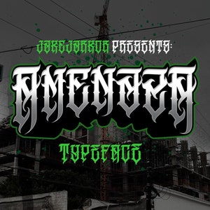 Chicano Tattoo Font OTF/TTF file