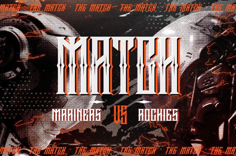 GRVS Wrecked Havoc Font Otf Tattoo Font Etsy