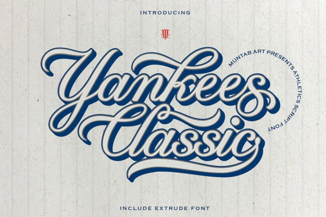 New York Yankees Lettering Kit for an Authentic Replica or 
