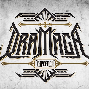 Fonte Metal Rock