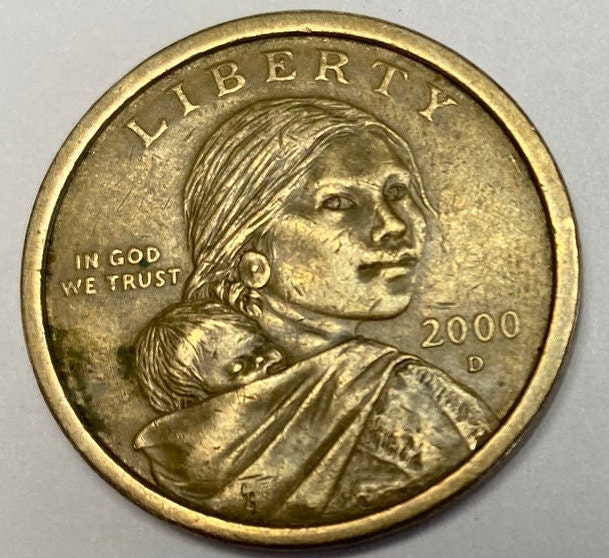 2001 Sacagawea Dollar Coin Etsy