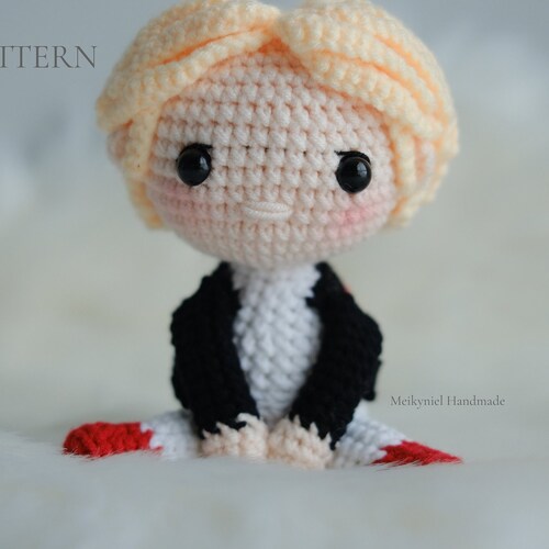 PATTERN JIMIN BTS Hanbok Crochet Pattern Bts Amigurumi Etsy