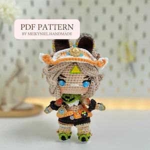 PDF Häkelanleitung: „KACHINA“ Chibi Amigurumi