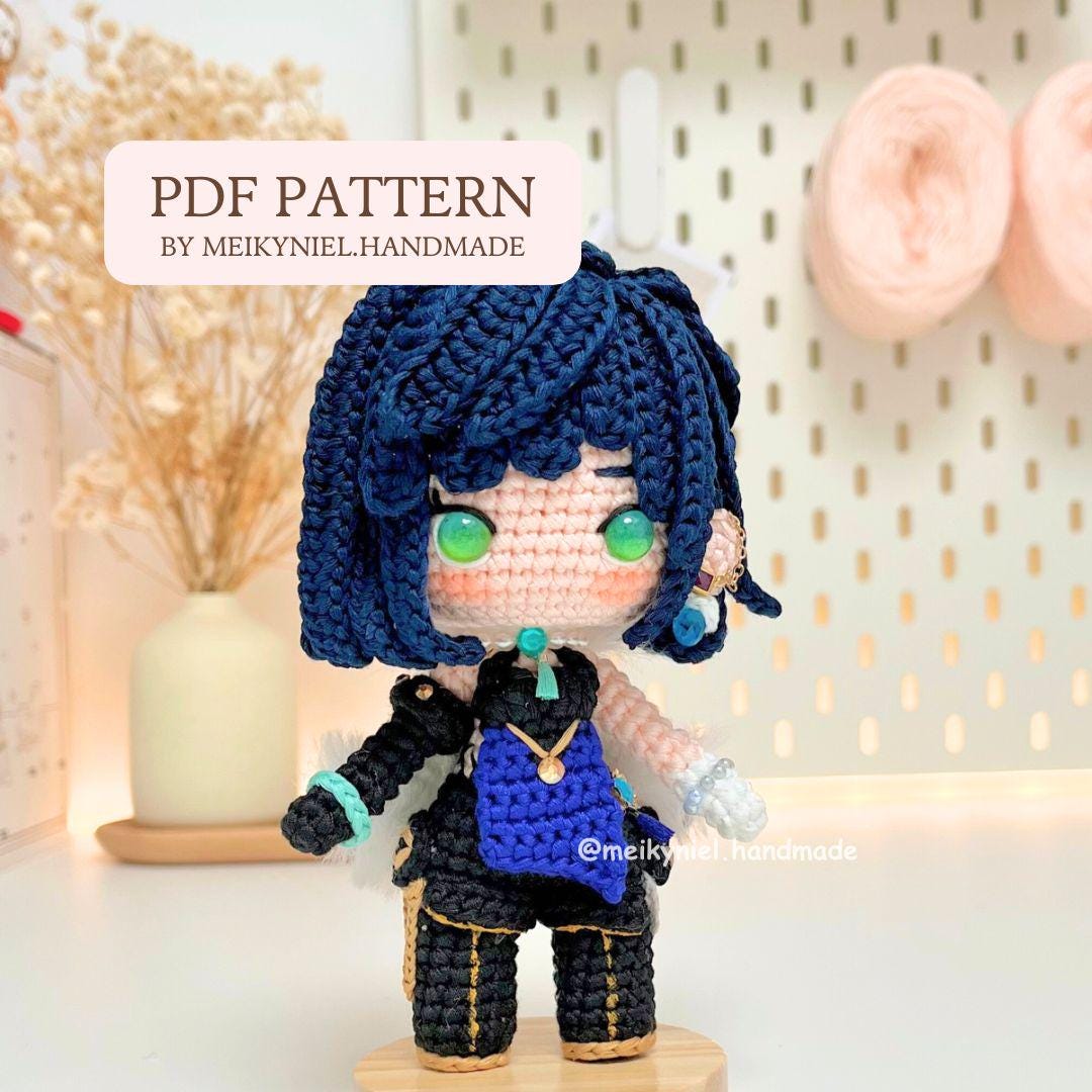 Yelan Pattern Crochet PDF Pattern: