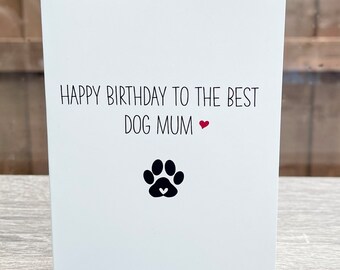 Funny Dog Birthday Card – Roses on the Vine