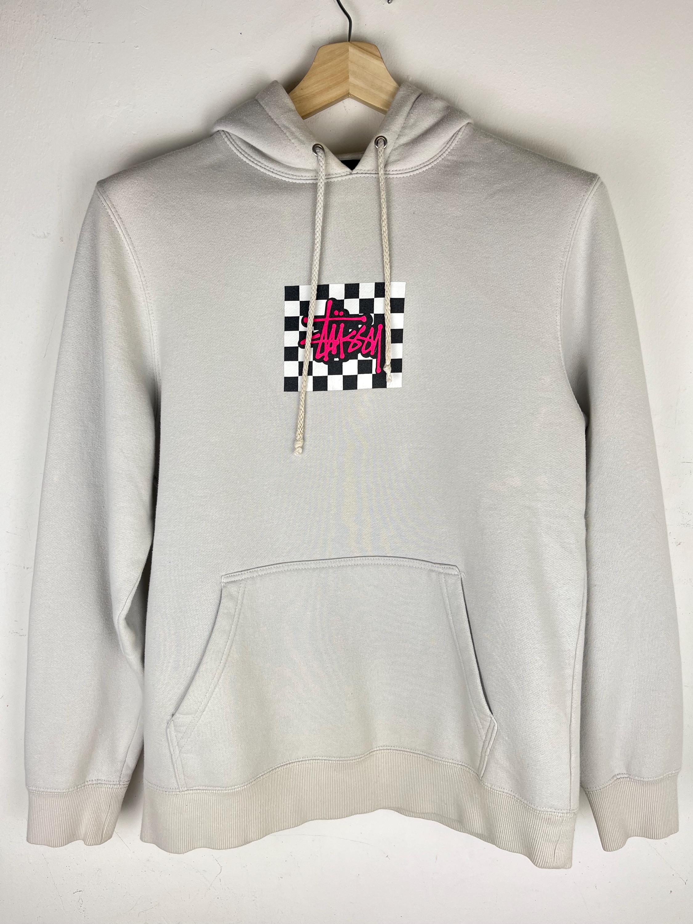 Pullover Hoodie Stussy Checkered Hoodie Stussy Checkers Hoodie In