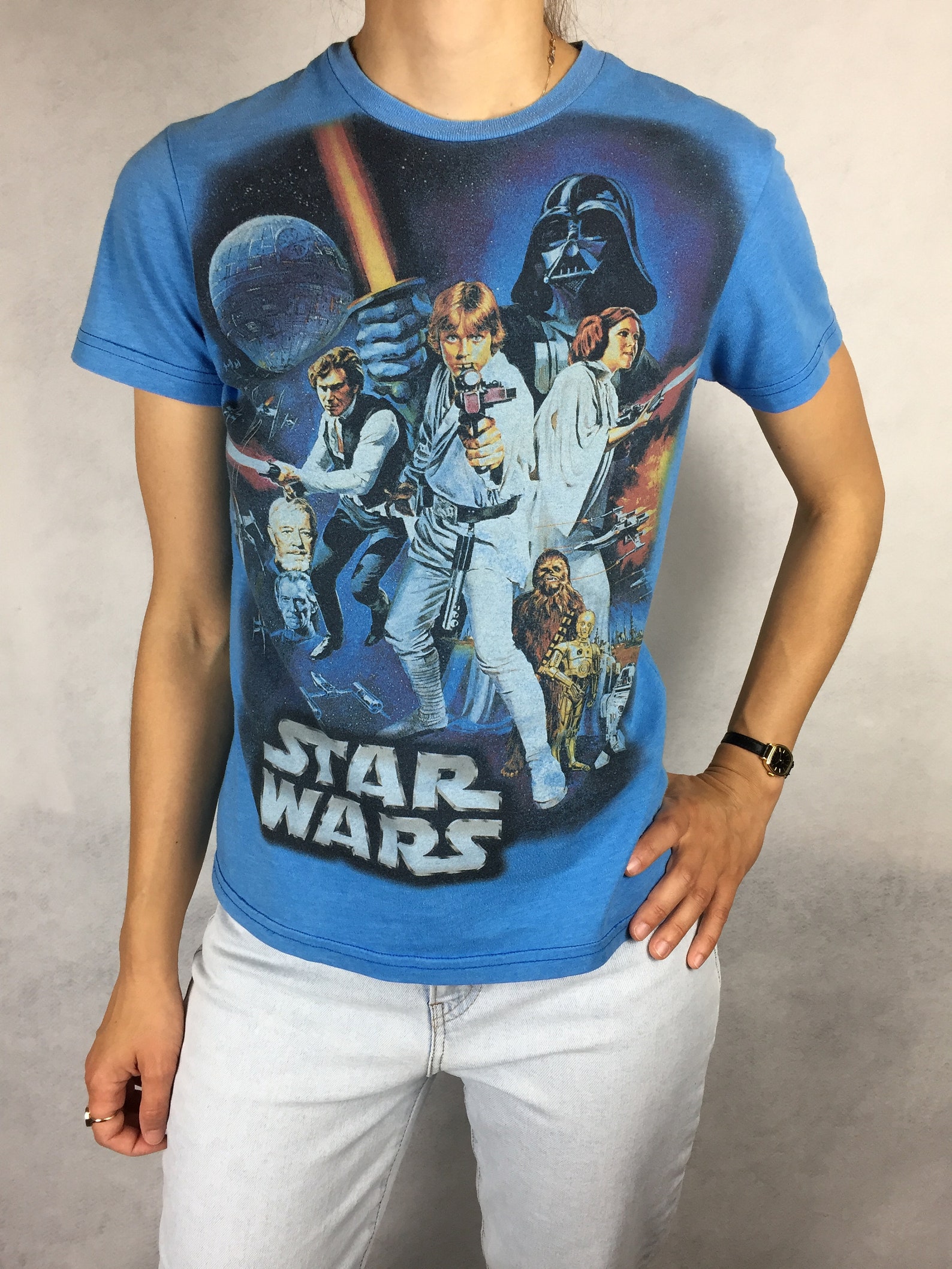 Vintage Star Wars Tshirt Etsy