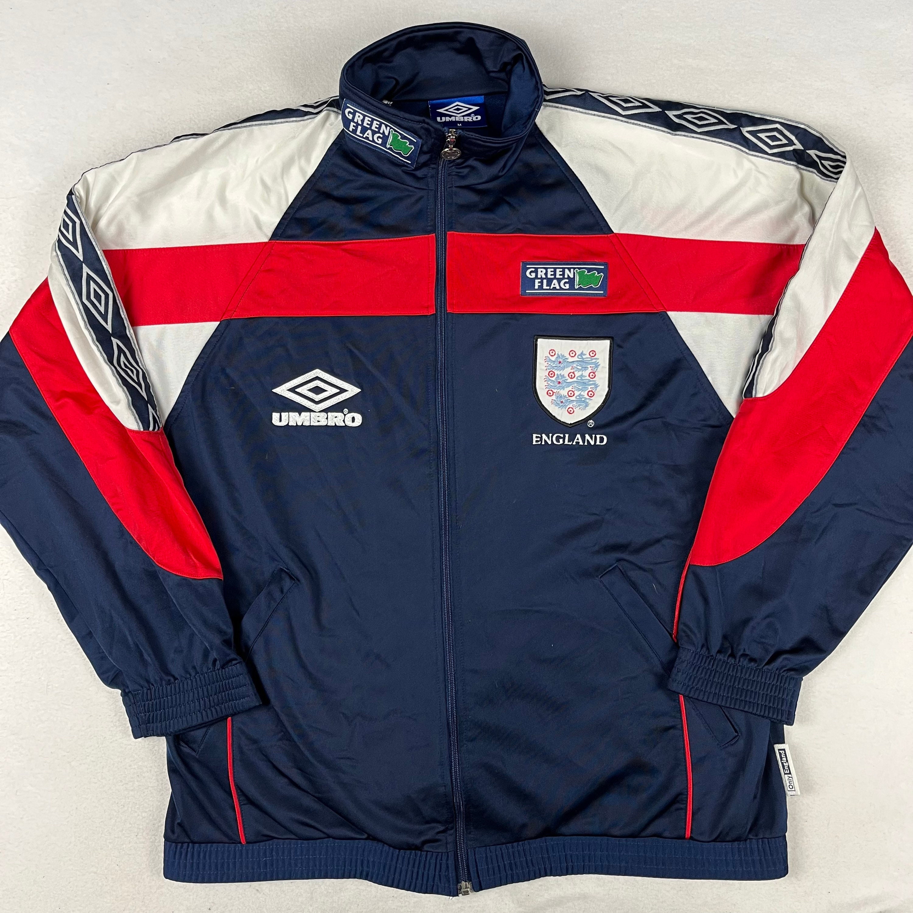 umbro England vintage jacket