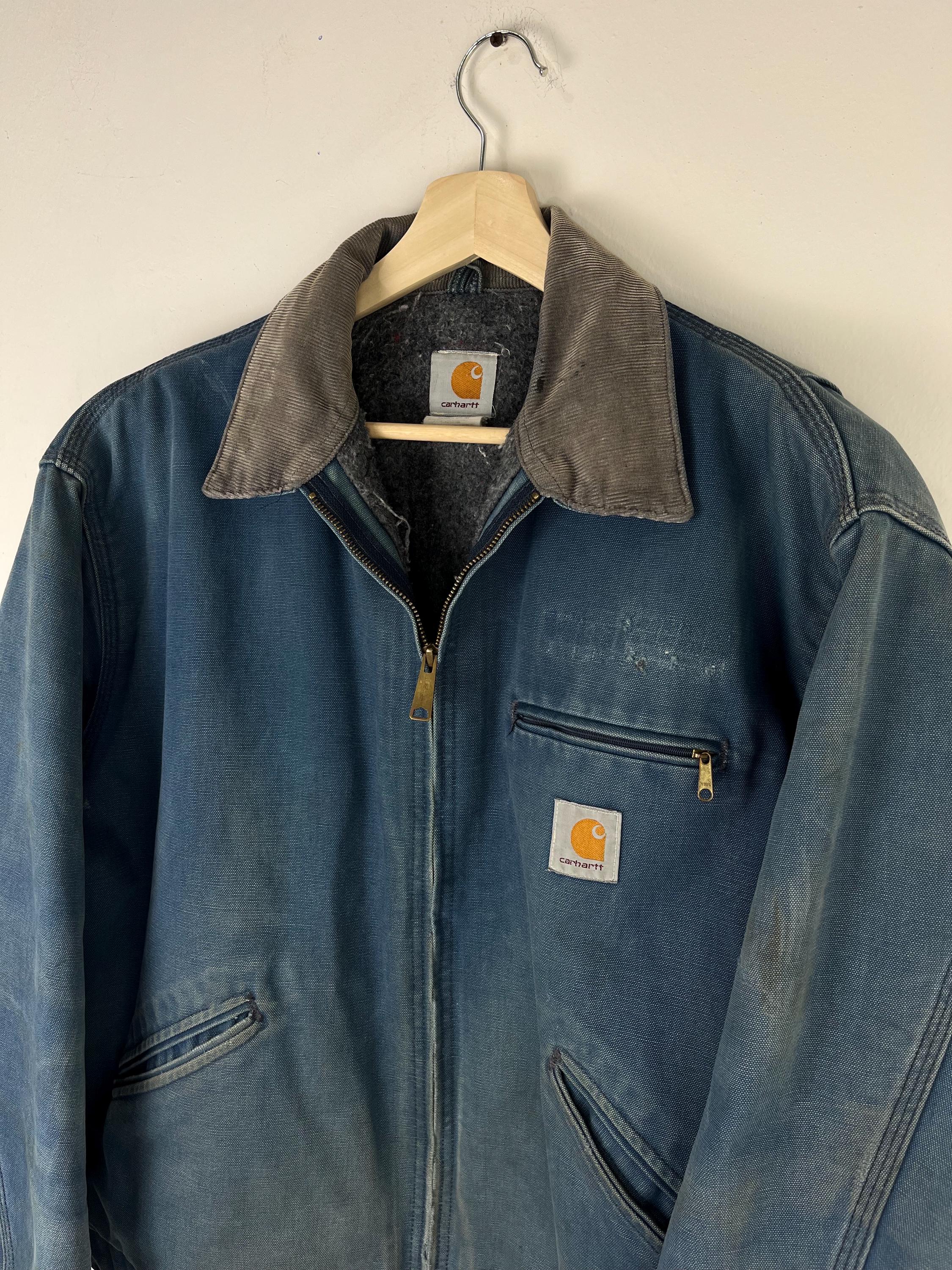 Carhartt Detroit Jacket J01 NVY 2000s L XL - Etsy
