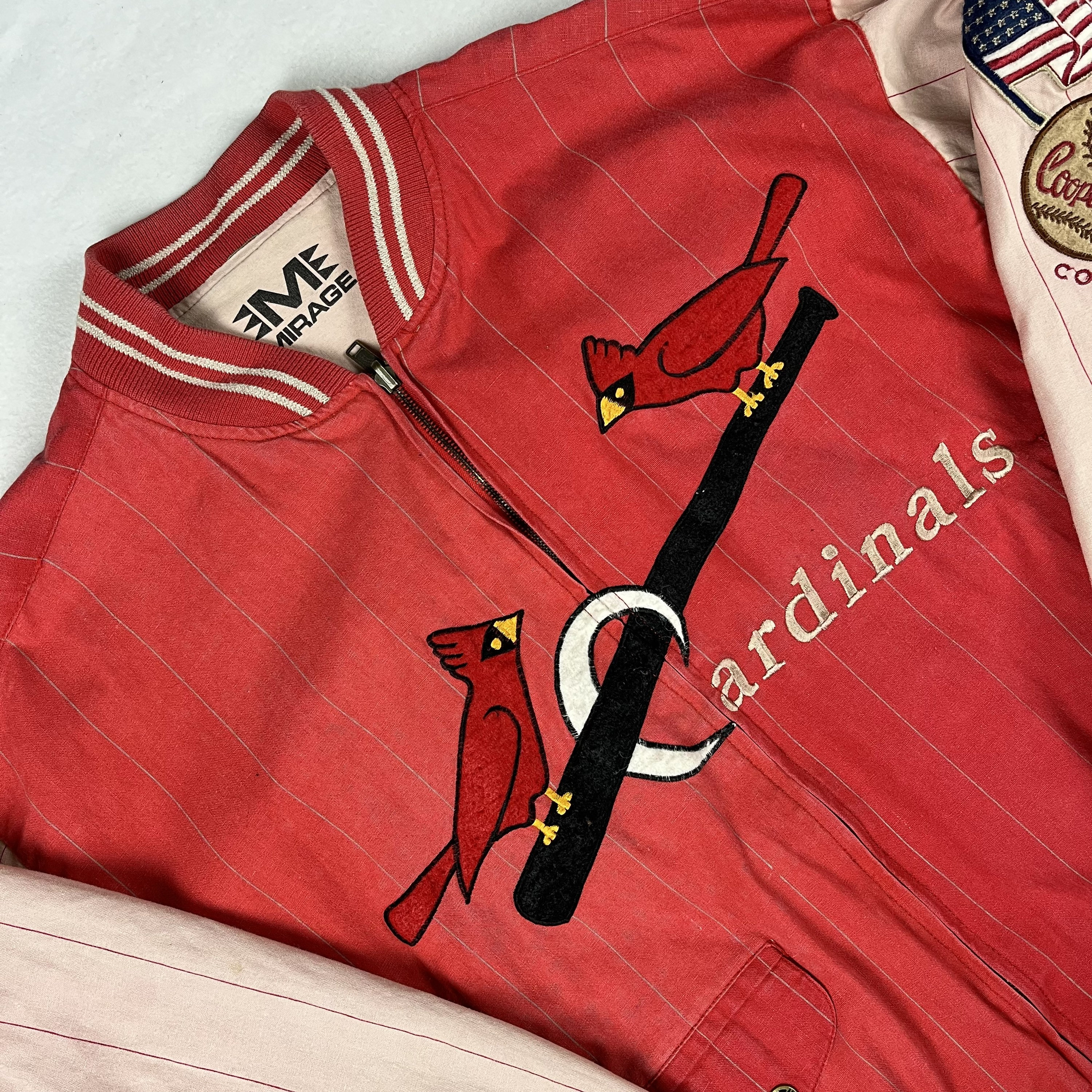 mitchell and ness cardinals jacket