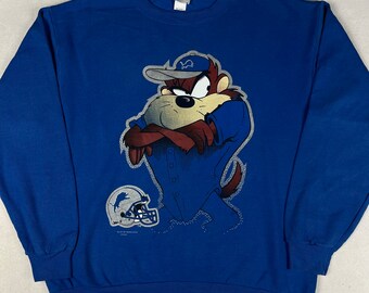 Taz Tasmania Lions football t shirt rugby