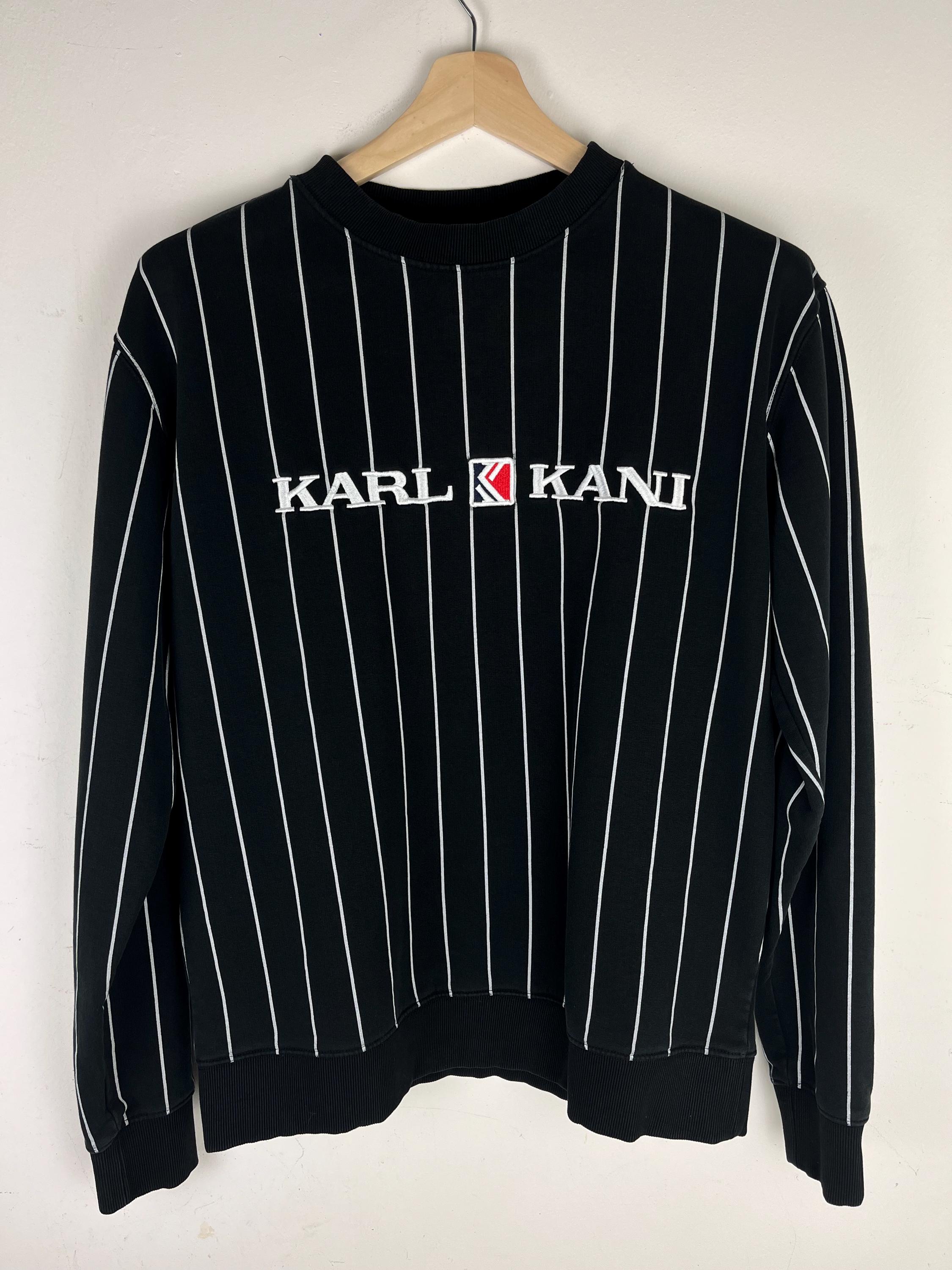 Karl Kani striped sweatshirt M