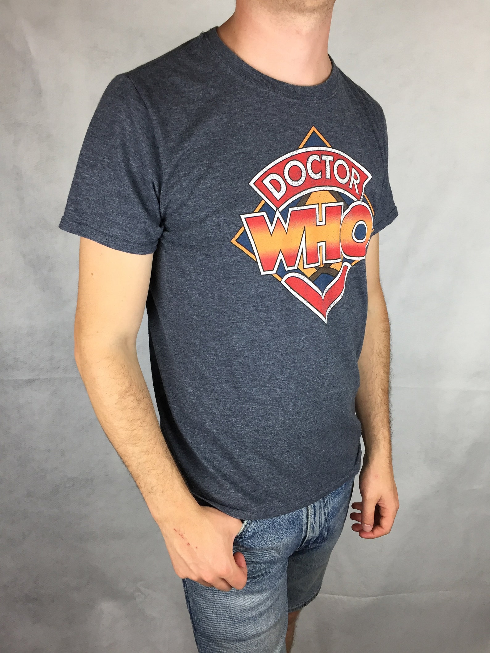 T shirt vintage Doctor Who Etsy
