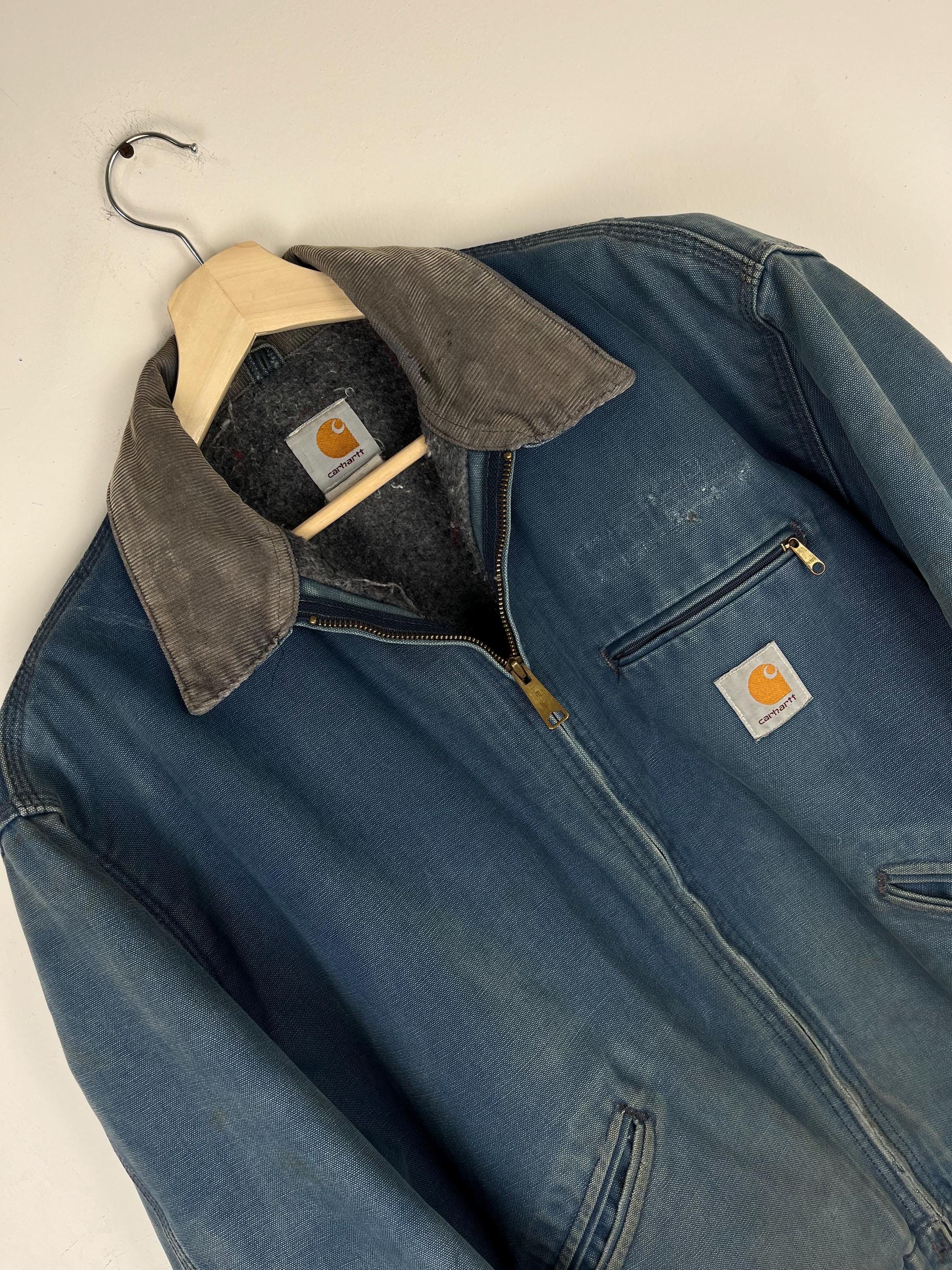 Carhartt Detroit Jacket J01 NVY 2000s L XL - Etsy