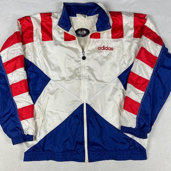 Adidas Jacket All Nations Large - Etsy