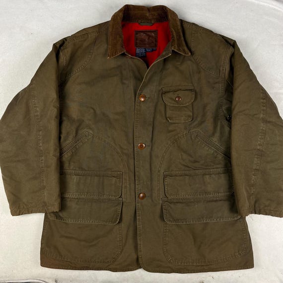 ジャケット・アウター Polo by RALPH LAUREN huting jacket L Large / Vtg Polo Ralph Lauren Hunting Jacket / Canvas Jacket
