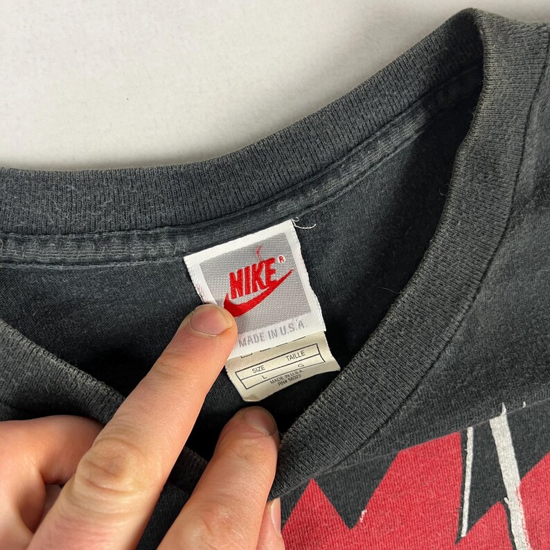 Nike Jordan t shirt 90s megaprint Large image 8