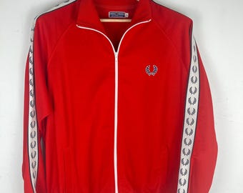トップス 70' vintage Fred Perry track jacket Vintage Retro Fred Perry Track Jacket | Size M - Www