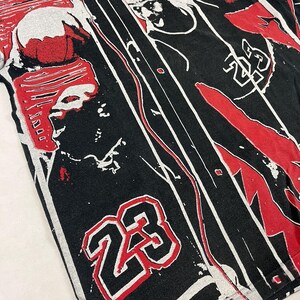 Nike Jordan t shirt 90s megaprint Large image 5
