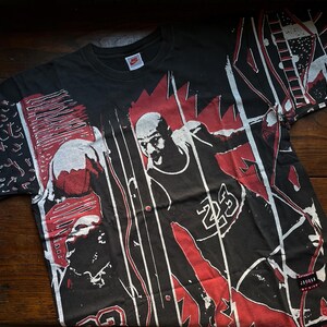 Nike Jordan t shirt 90s megaprint Large image 9